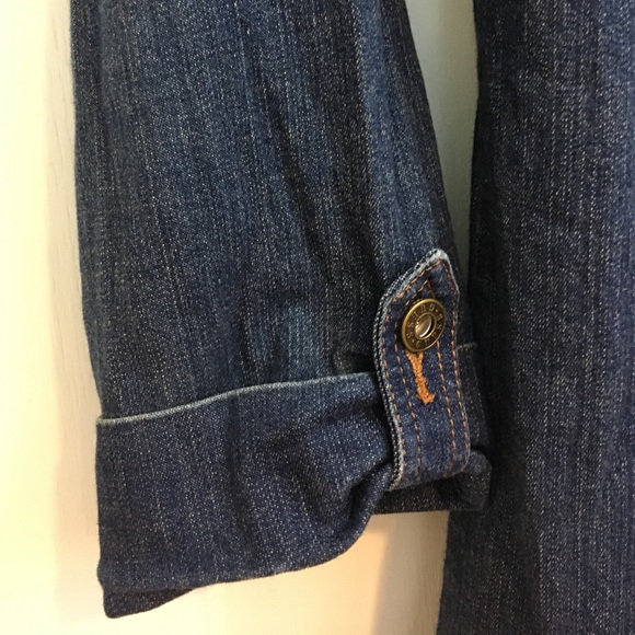 Guess Jeans Denim Shirt Dress Girls/Teen Sz 16 - Picture 5 of 5